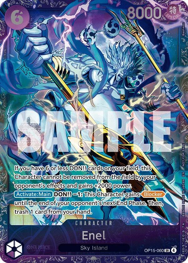 Enel (Treasure Cup May 2026) - One Piece Promotion Cards (OP-PR)
